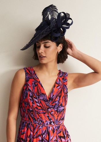 Phase Eight Navy Fascinator Hats Navy Canada | OYUSBX-287